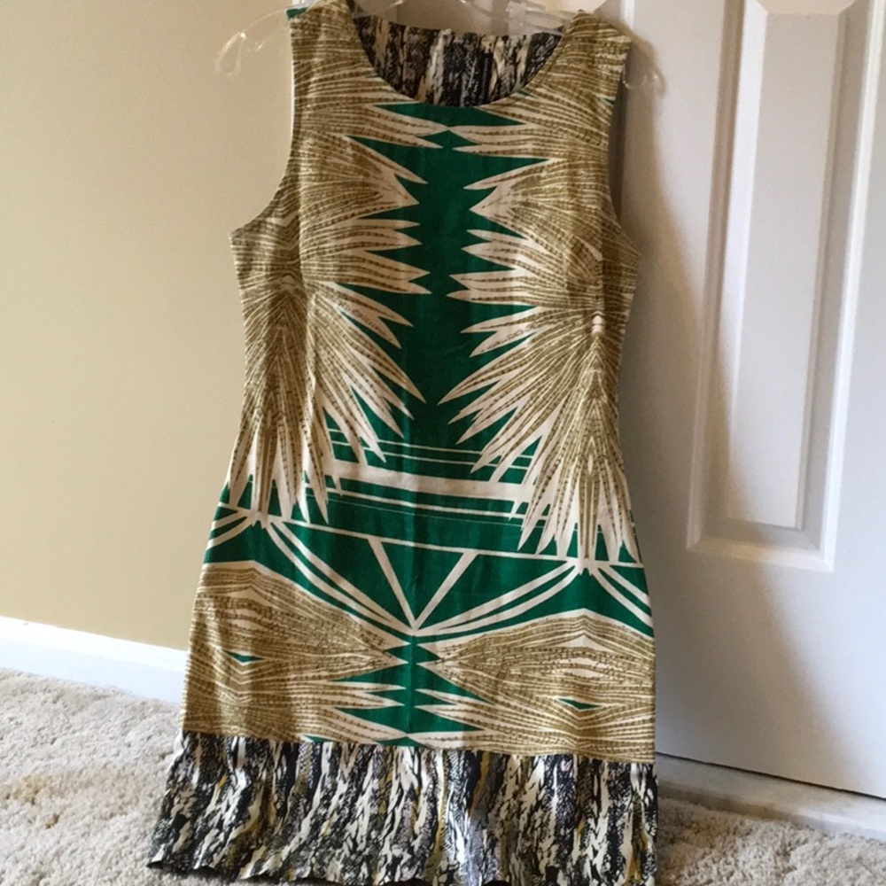 Beautiful dress with unique material!
